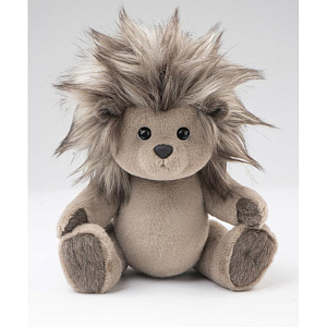 Еж TeddyTales "Мидора", с костюмом, M, серый, 30 см